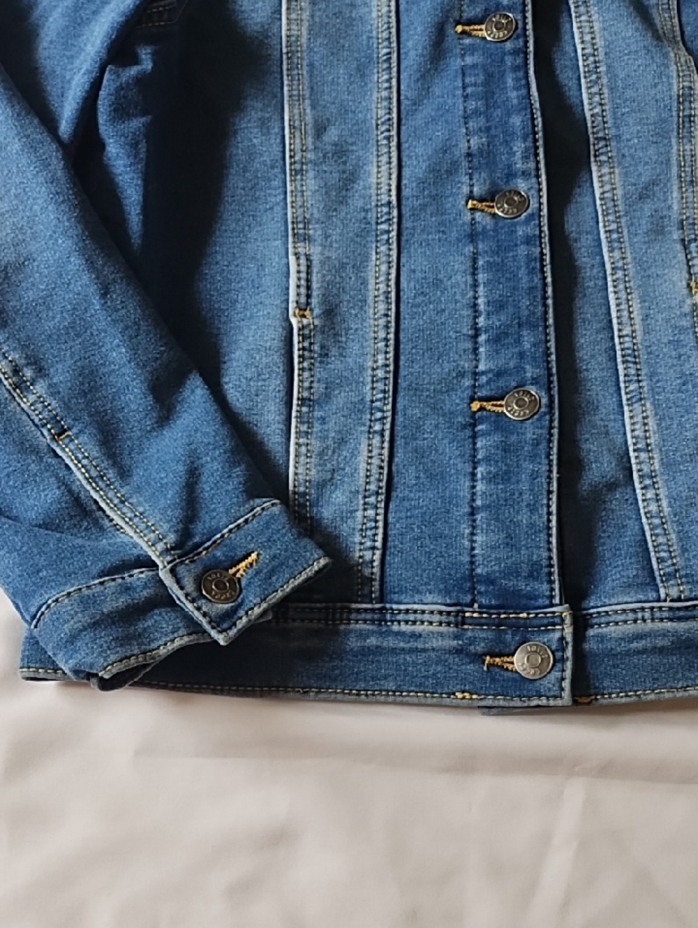 Falls Creek Ruffle Denim Jacket - Picture 3 of 6